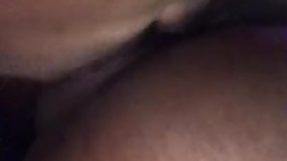 Had to slide my panties to the side..