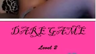 Hot girl playing Omegle game