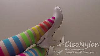 #54 rainbow socks