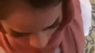 Indian Muslim Girl Giving Blowjob her Boyfriend