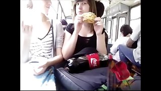 2 Sweetys like the Flash on bus