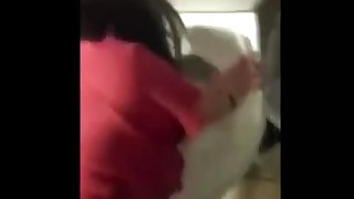 Slut Girls gets Fucked with Head in the Gully