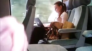 I love Girls watching me Flash Cock on public Train ride