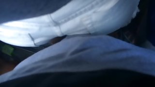 REAL CONCERT GROPING 12 WHITE BRUNETTE TEEN BOOTY SHORTS DANCING ON DICK