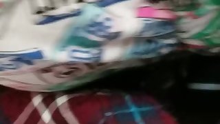 Hard BBC rams toy pussy doggy