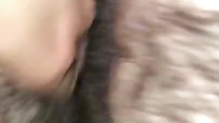 My hairy pussy gets filled