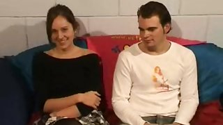 Dutch Brunette Teen Carmen - Golf girl wants anal