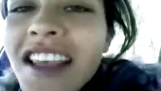 Arab Tunisian Blowjob in The Car