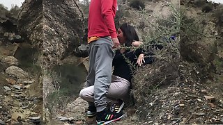 We were in the forest when...