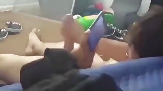when friend masturbate