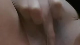 Korean Student masturbation with pantyhose