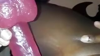 Jamaican gf Masturbating tight pussy
