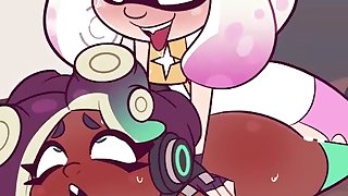 Splatoon Cutscene: Marina and Pearl go balls deep for the rest of history