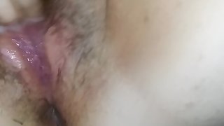 Pregnant 19 year old playing with her pussy. Getting ready for daddy