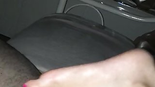 mia moglie gioca con i piedi