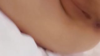 【萌白酱】双马尾自慰玩足/Chinese masturbation feet