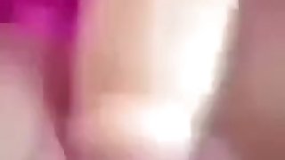 Cute NZ Girl playing with herself