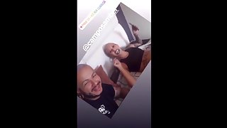 Amber Campos entrevistando a Rola do Negão no Anal Funk