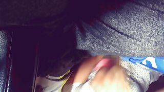 Минет в автобусе 2018