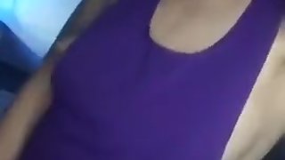 Girl with glasses masturbates on periscope (Ragazza con gli occhiali si mas