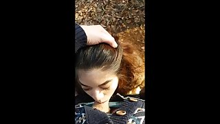 Public POV Blowjob