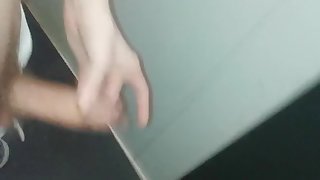 PUBLIC HANDJOB HUGE CUMSHOT + SULF BLOWJOB
