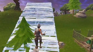 INSANE Fortnite Battle Royale Trap Kill WIN