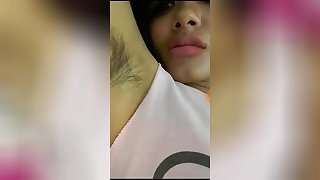Hairy armpit teen asian girl