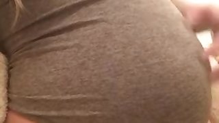 [ Vore-Acious ] Sexy stuffed babe in grey outfit