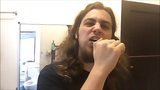 Brushing My Teeth -- Me IRL