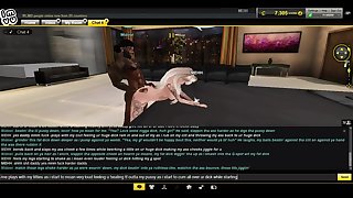 IMVU TEEN GIRL TAKES BBC