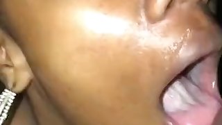 Teen giving head outside