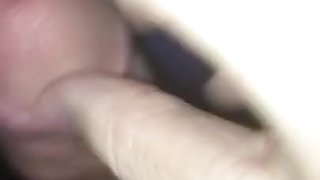 Stroking my cock