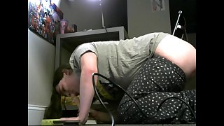 Auto Fuck and Suck (Using my automatic sex machine for the first time!)