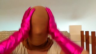 breathing role play pantyhose encasement