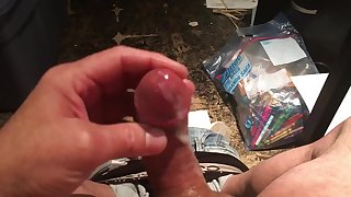 Wet Dick masturbation