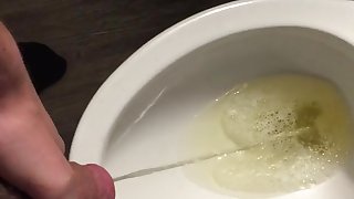 Long after sex piss