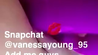 Vanessa masturbate on snapchat live