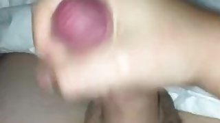 Young teen jerking off