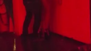 Dance Club Fuck in Corner!
