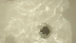 Take a shower and play with my dick