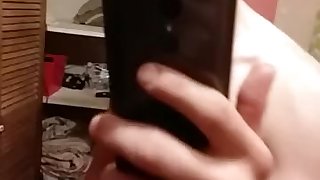 Jerking in bathroom NAZ stlill aint all the way HARD