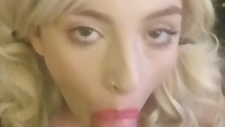 Best friends ex sucks my dick at party POV