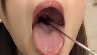 Rino's uvula playing