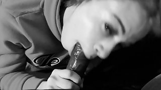 TEENAGE COCKSUCKER SKIPS SCHOOL TO SUCK MY COCK (WIFES LIL SISTER)part 2