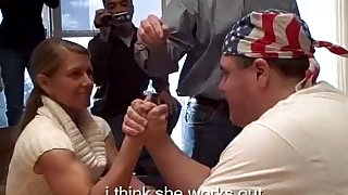 Office Arm Wrestling