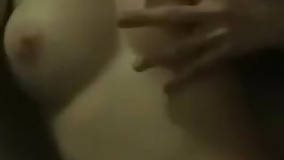 Young girl showing her self in front of a cam!