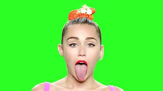 Miley Cyrus is ready for you. (Moaning & Singing)