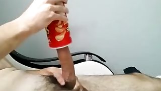 Cumming Inside Fleshlight - Homemade Creampie
