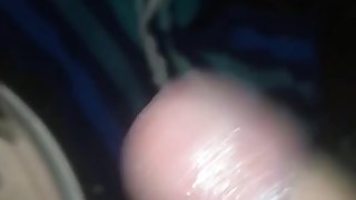 Young man busting - cum shot - thick hard cock UK